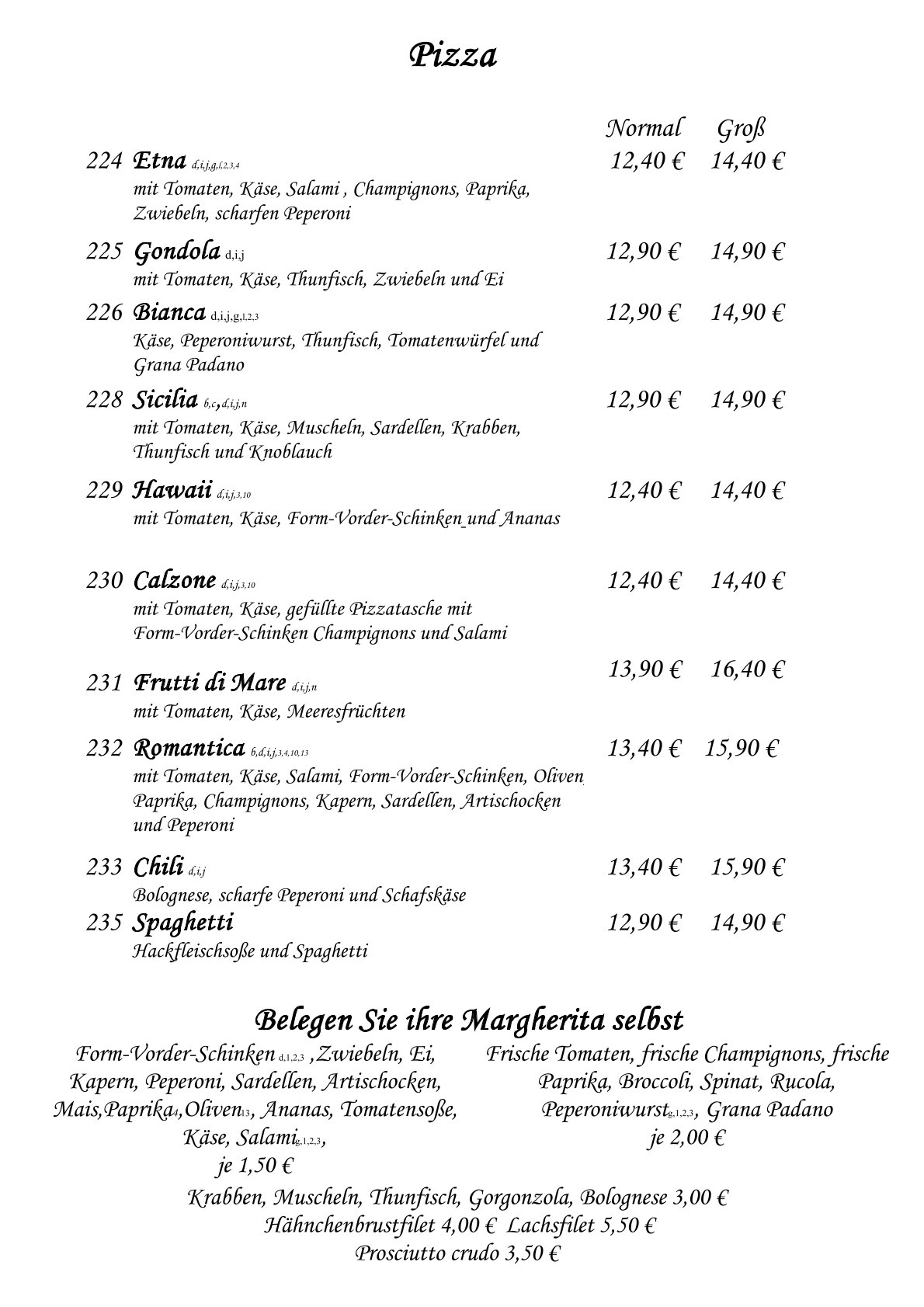 Speisekarte Seite 6